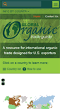 Mobile Screenshot of globalorganictrade.com